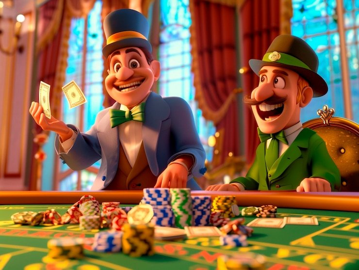 Antarmuka aplikasi seluler wajan4d menampilkan meja dealer langsung dengan streaming HD dan overlay kontrol permainan